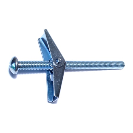 Midwest Fastener Toggle Bolt, 5" L, Steel, 25 PK 04103